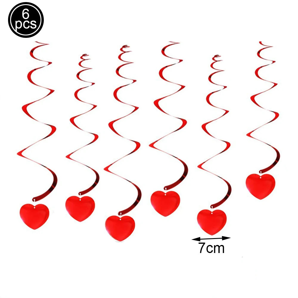 Les ballons en forme de cœur ❤️, de rose 🌹 et de nounours 🧸 des Roses de Sarah
