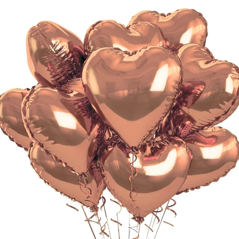 Nos ballons cœur aux couleurs éclatantes