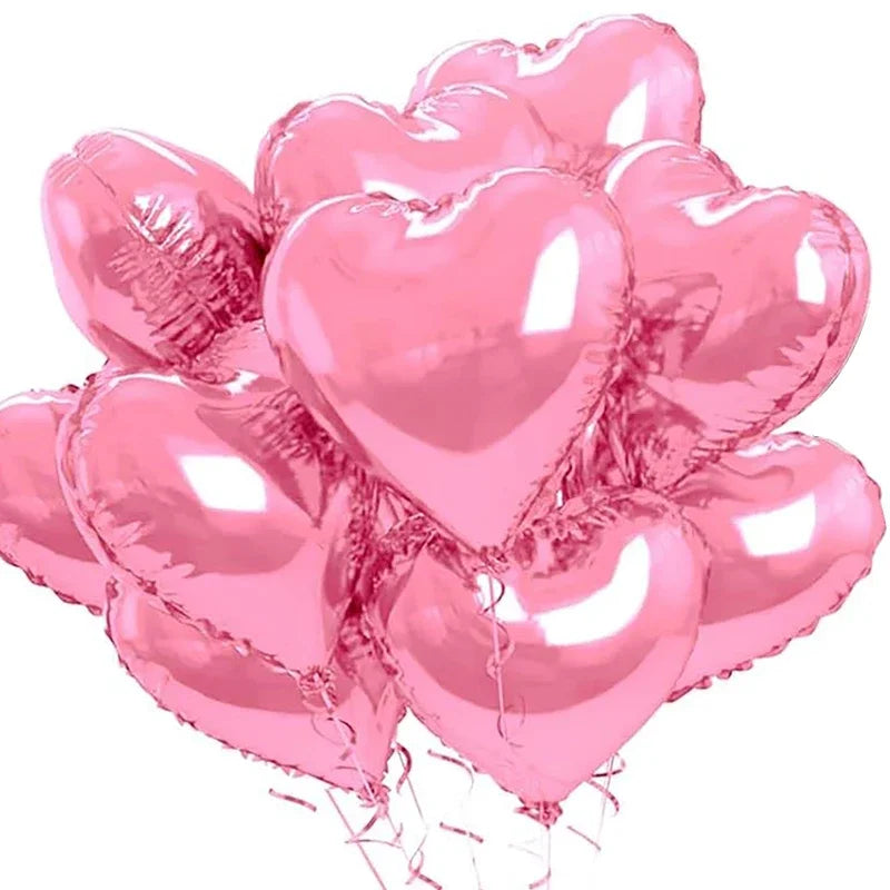 Nos ballons cœur aux couleurs éclatantes