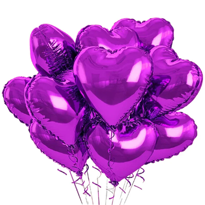 Nos ballons cœur aux couleurs éclatantes